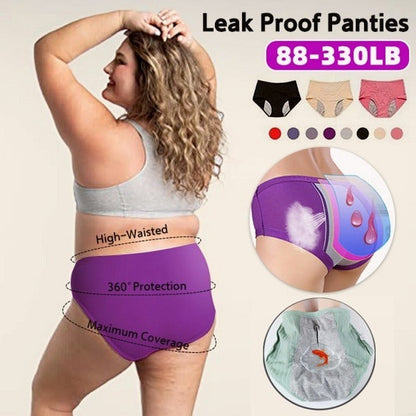 📢📢50% OFF !! ⏰ High-Waist Leakproof Panties – Stay Dry, Stay Confident 💝
