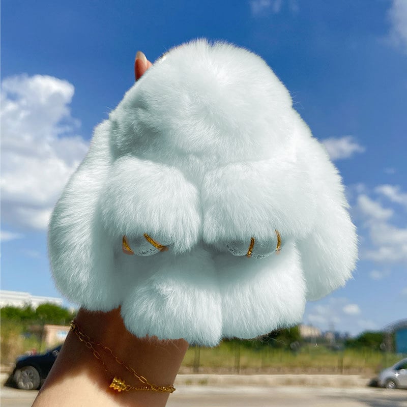 💎 BUY 1 GET 1 FREE! 💎 Handmade Soft Bunny PomPom Charms – Fluffy, Cute & Perfect for Bags, Keys & Gifts