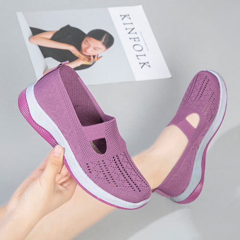 🎁New Arrivals 50% OFF💥Women's shoes, comfortable, breathable, non-slip orthopedic walking shoes for middle-aged and elderly people