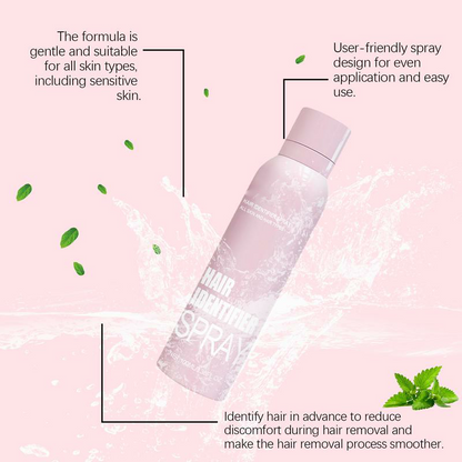 Facial Hair Removal Spray 🪒✨ Gentle Softening & Cleansing Formula for Smooth, Clean Skin