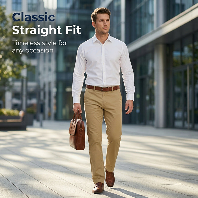 🔥2026 Bestseller 50% Off🔥Men's Casual Straight-Fit Pants👖Comprehensively Enhance Your Personal Image