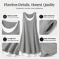 ⏰2026 Summer Hot Sale 40% OFF💃Women's Casual Loose Sleeveless Fake Two Piece Tank Dress