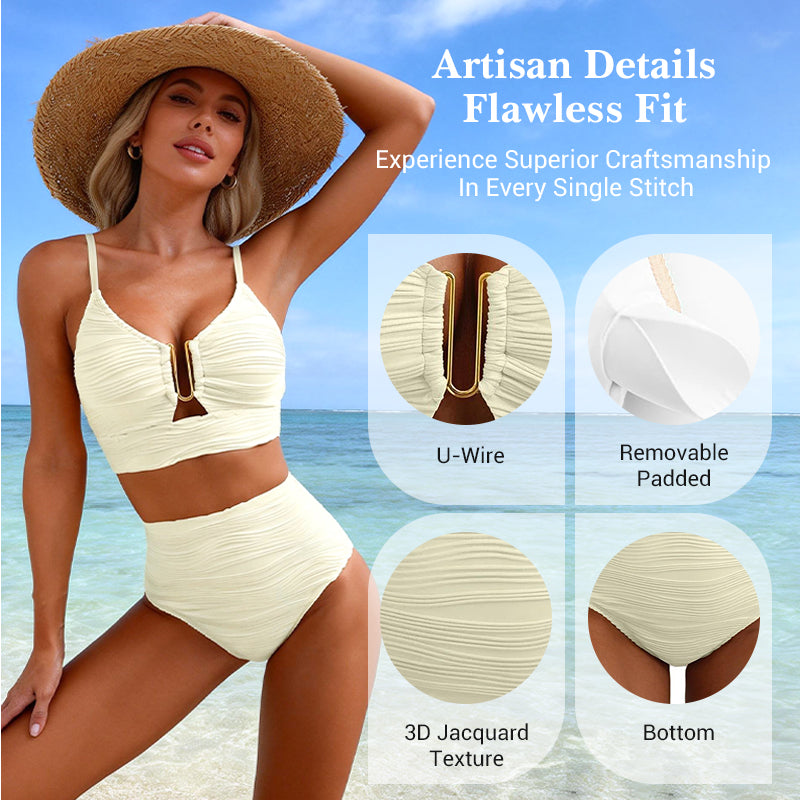 🎉 This Week's Special Offer – 50% off ✨ Women's High-Waisted Push-Up Bikini
