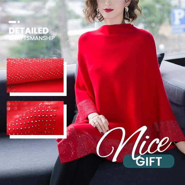 ✨2026 Collection at 50% OFF & FREE SHIPPING💕New Shiny Fashion Temperament Shawl