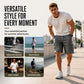 📢📢50% OFF !! ⏰Men's Cargo Shorts – Elastic Waist, Multi-Pocket, Durable