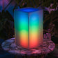 Colorful LED Cube Night Light: Rechargeable & Remote Control
