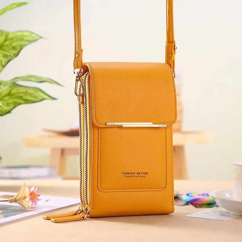 ⌛⏰50% OFF – Today Only!🎁👝Use Your Phone Hands-Free! Touchscreen Crossbody Bag – No-Dig Design