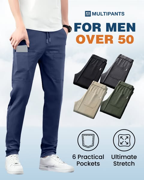 🎁Hot Sale 50% OFF🏆MultiPants – High Stretch Multi-pocket Durable Cargo Pants