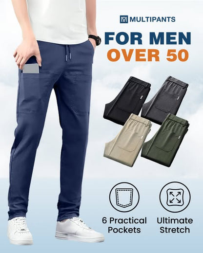🎁Hot Sale 50% OFF🏆MultiPants – High Stretch Multi-pocket Durable Cargo Pants