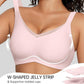 💖	 Women Wireless V Neck Crossover Mesh Bra