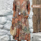 💥2026 Hot Sale 33% OFF🤩Safari Chic Leopard Dress