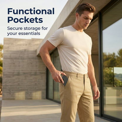 🔥2026 Bestseller 50% Off🔥Men's Casual Straight-Fit Pants👖Comprehensively Enhance Your Personal Image