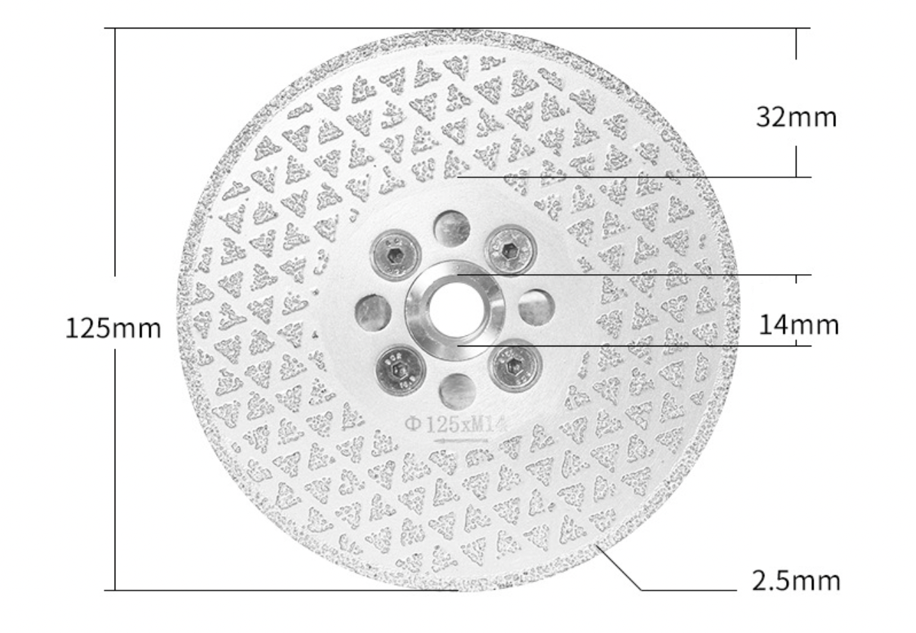 Cutting discs for angle grinders