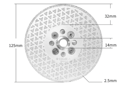 Cutting discs for angle grinders