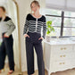 G4Free Loose High-Waist Business Casual Pants Yoga Pants Women Wide Leg Pants with Pockets Comfortable Athletic Sweatpants
