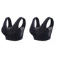 🏆 Last Day Buy One Get One Free -Special Price $22.99! 💐 🎁Lace Wireless Pure Cotton Buttonless Comfy Lifting Bra