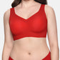 Soft Full-Coverage Push-Up Seamless Wireless Bra