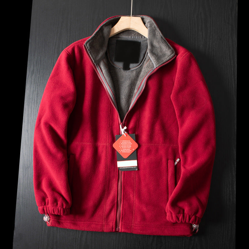 🎄Adecuado tanto para hombres como para mujeres🎁 Chaqueta con capucha unisex de doble capa (50 % de descuento)