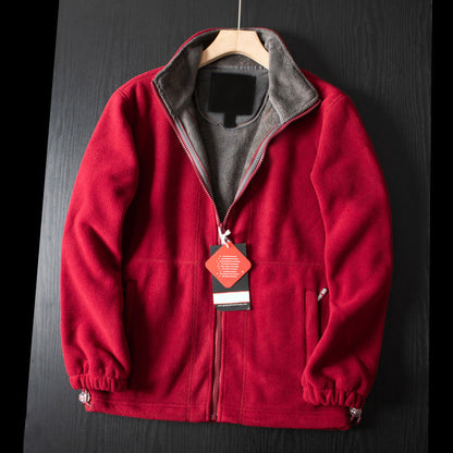 🎄Adecuado tanto para hombres como para mujeres🎁 Chaqueta con capucha unisex de doble capa (50 % de descuento)