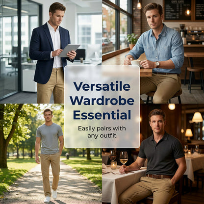 🔥2026 Bestseller 50% Off🔥Men's Casual Straight-Fit Pants👖Comprehensively Enhance Your Personal Image