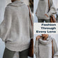 🎉50% OFF🥳Women's Batwing Cowl Neck Sweater with Pockets