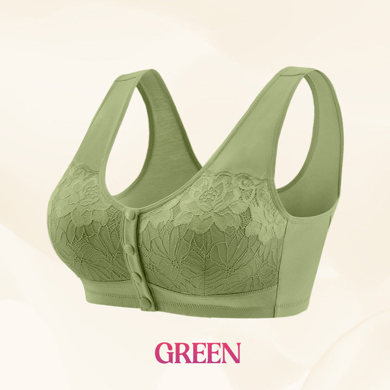 🌟 2026 Trending Styles | 50% OFF! Don't Miss Out! ⏳Comfortable Wireless Shaping Front-Fasten Bra