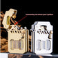 Cyber Mech Transparent Chamber Semi-automatic Kerosene Lighter