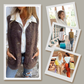 Too Cold for Just a Sweater, Too Warm for a Heavy Coat? This Women's Short Warm Vest Adds the Perfect Extra Layer to Your Fall & Winter Outfits — Easy to Style, Comfortable to Layer & Made for Everyday Wear! 🍂🧥