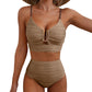 🎉 This Week's Special Offer – 50% off ✨ Women's High-Waisted Push-Up Bikini