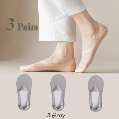 🔥Hot Sale 🔥Silicone Anti-Slip Invisible Socks