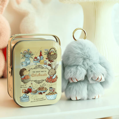 💎 BUY 1 GET 1 FREE! 💎 Handmade Soft Bunny PomPom Charms – Fluffy, Cute & Perfect for Bags, Keys & Gifts