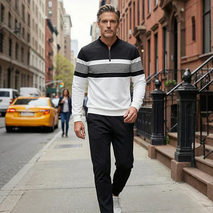 ⏰🔥LIMITED TIME 50% OFF & FREE SHIPPING!🔥50K+ SOLD!🧵 Men's Graphic Print Pullover & Pants Set – Bold streetwear style. Ultimate comfort for lounging or errands👖