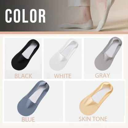 🔥Hot Sale 🔥Silicone Anti-Slip Invisible Socks