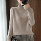 🔥 2026 Fresh Drops | Flat 50% OFF Today! 💸Women's Solid Turtleneck Knit Sweater