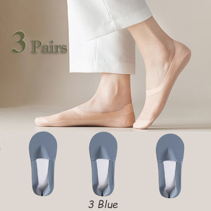 🔥Hot Sale 🔥Silicone Anti-Slip Invisible Socks