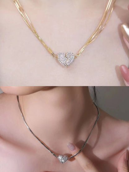 🔥MAGNETIC LOVE PATCHWORK NECKLACE