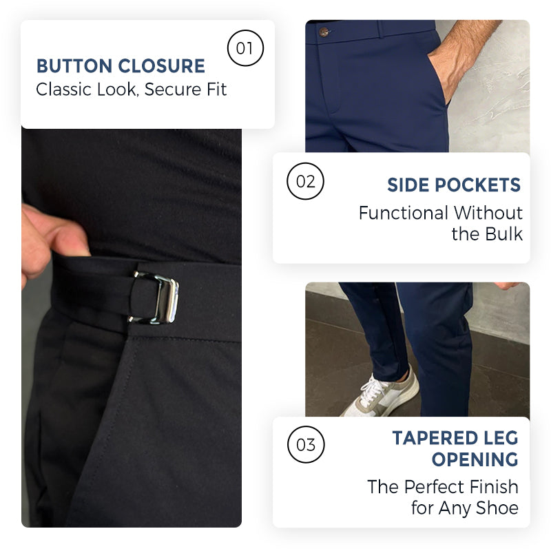 ⏳Time-limited Special⏰Men's Stretch Slim Fit Pants