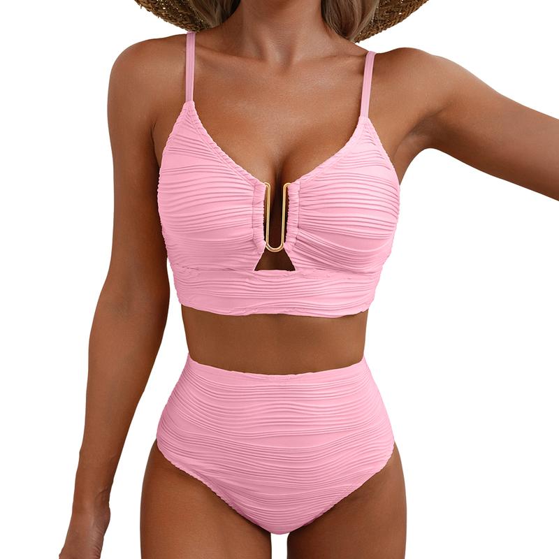 🎉 This Week's Special Offer – 50% off ✨ Women's High-Waisted Push-Up Bikini