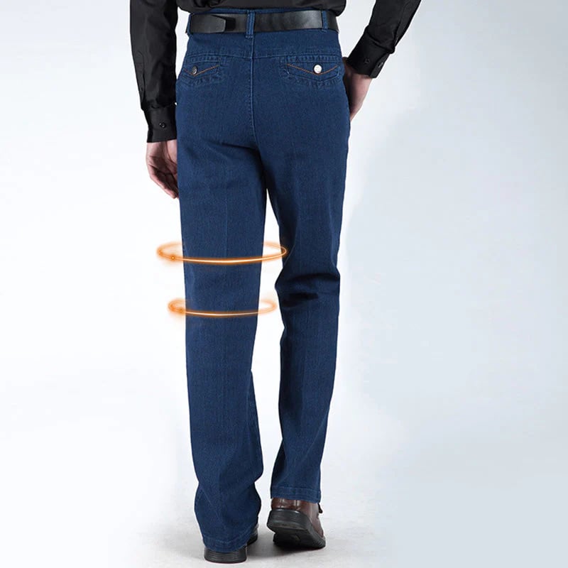 💎 60% OFF! 💎 Men's Slim Fit Hip-Lifting Jeans – High Waist, Straight Cut & All-Day Comfort for a Sharper Silhouette 👖🔥