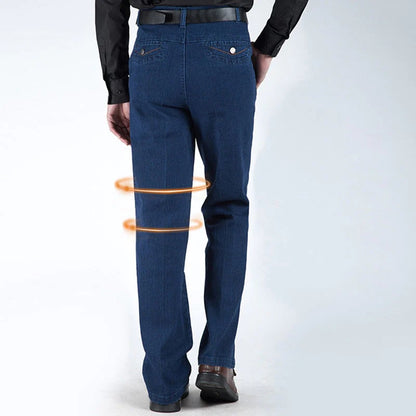 💎 60% OFF! 💎 Men's Slim Fit Hip-Lifting Jeans – High Waist, Straight Cut & All-Day Comfort for a Sharper Silhouette 👖🔥