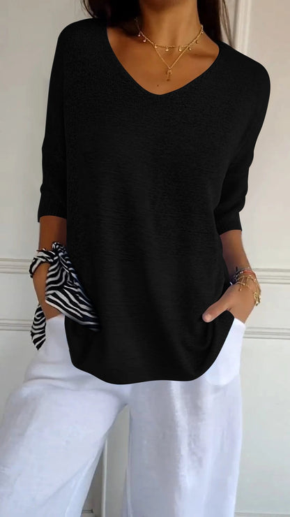 🎁New arrival 50% OFF💥Minimalist Knit Top | Effortless Everyday Style ☕