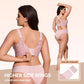 Women Jelly Bras Wirefree Full Coverage No Underwire Everyday Bras Comfortable Wireless Padded Tshirt Bra