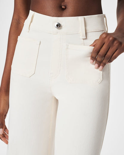 🔥Liquidation of inventory🔥Tummy Control Cropped Wide-Leg Jeans