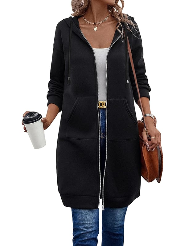 🥳Fall New Arrivals Sale 50% Off🔥Women Casual Zip up Hoodies