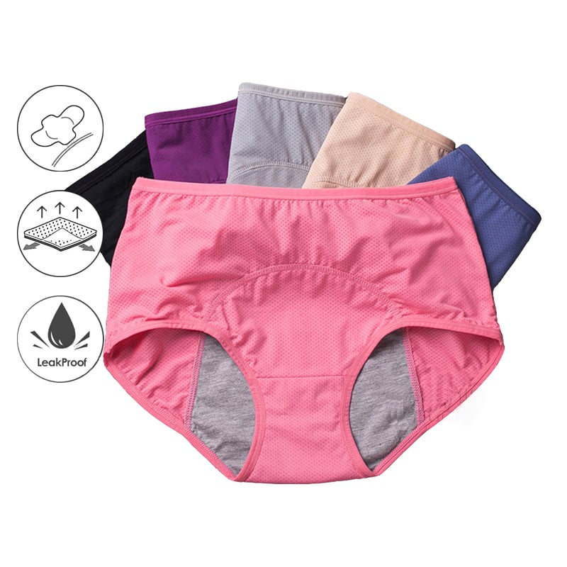 📢📢50% OFF !! ⏰ High-Waist Leakproof Panties – Stay Dry, Stay Confident 💝
