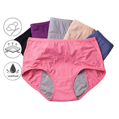 📢📢50% OFF !! ⏰ High-Waist Leakproof Panties – Stay Dry, Stay Confident 💝