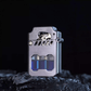 Cyber Mech Transparent Chamber Semi-automatic Kerosene Lighter