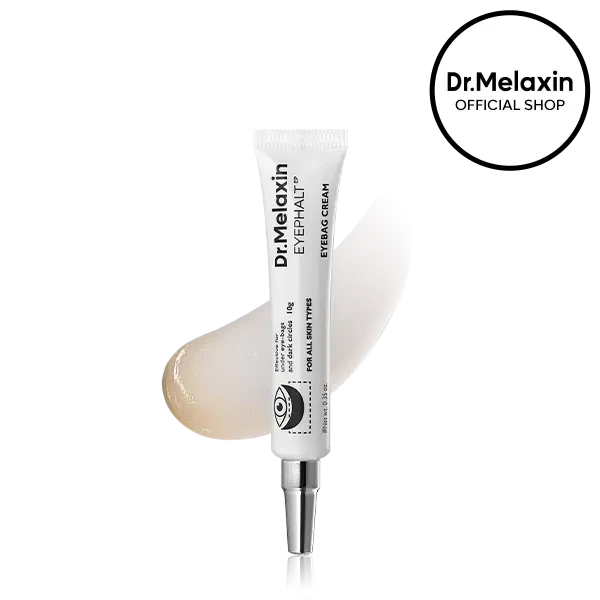 [Dr.Melaxin Officiell] Eyephalt Ögonkräm | Borttagning av påsar under ögonen Svullnader, Mörka ringar, Rynkor, Ögonhudvård EGF Anti-aging, Niacinamid och Ceramid, 0.33 fl.oz
