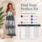 🎉 LIMITED TIME 50% OFF! 👗 Women’s Tie Dye V Neck Maxi Dress – Summer Vacation Outfit 🌈