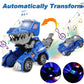 Led Dinosaur Transformation Car Toy